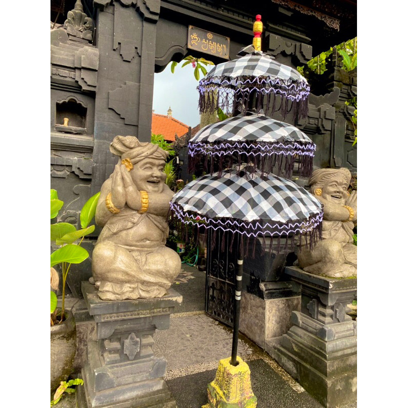 PAYUNG DEKORASI KHAS BALI POLENG SUSUN 3