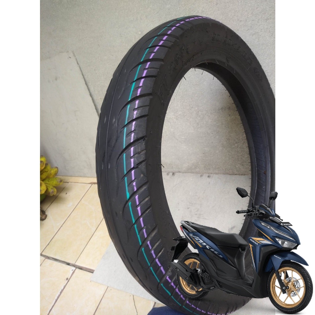 Original BAN ALL NEW VARIO 125 BELAKANG UKURAN 90/90 RING 14 NON TUBLES MERK FEDERAL FT 235L TERJAMI