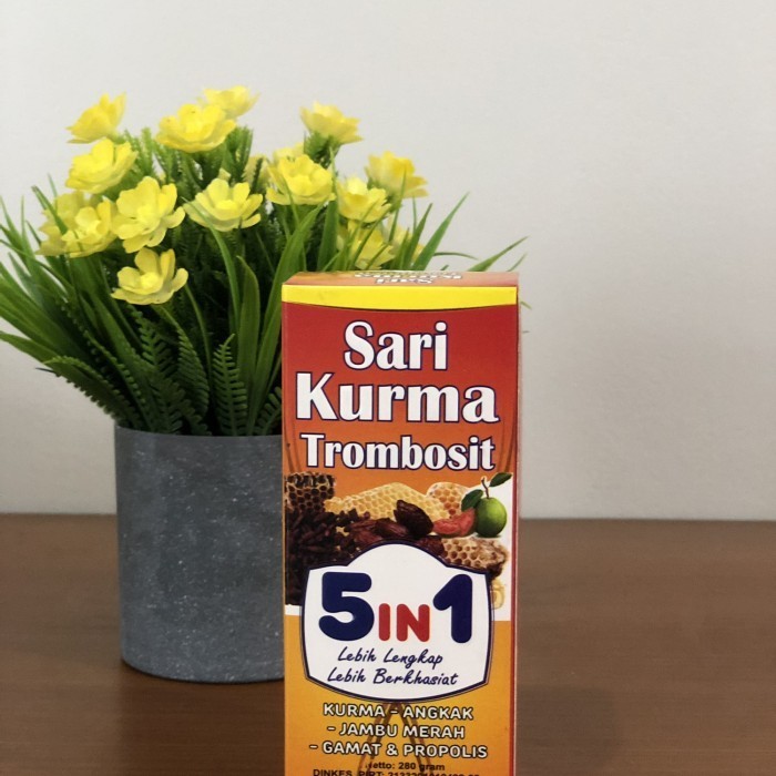 

Sari Kurma Trombosit 5 in 1 280 gr Termurah