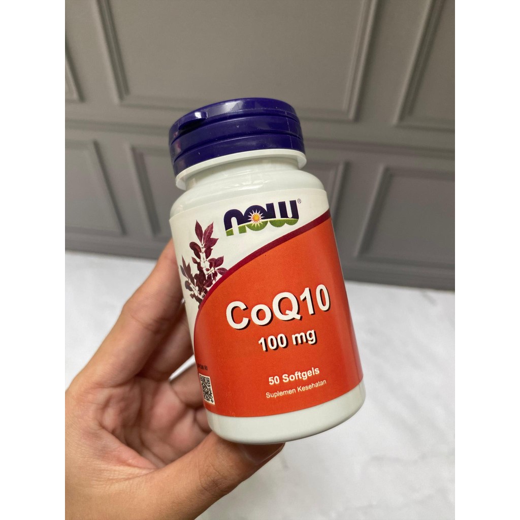 NOW CoQ10 100 mg Suplemen