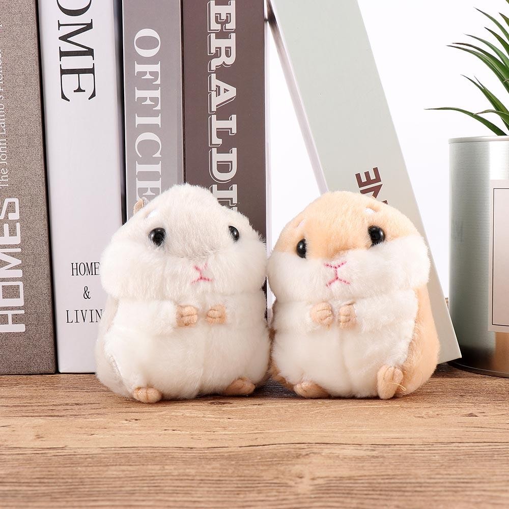 

Creative Stuffed Cute Animal Key Chain Birthday Gift Mouse Toy Hamster Doll