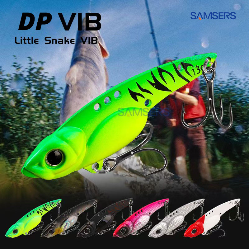 Umpan Pancing Jig 7G/10G/14G Logam Sendok Spinner  VIB Umpan Pancing Kait Trebel Putar Pisau Tenggel