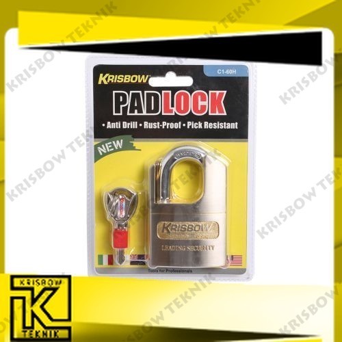 Gembok Kuningan - 60 mm -