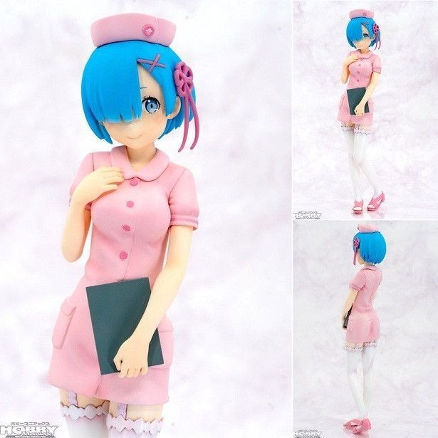 Premium Figure Rem - Momoiro Ver. (21cm)