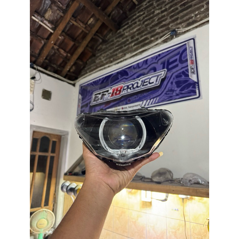 lampu biled Mio Smile dan Mio sporti (Aes Turbo se)/ Aes turbo se dobel laser /Aes Turbo