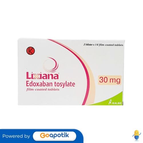 Lixiana 30 Mg Box 28 Tablet