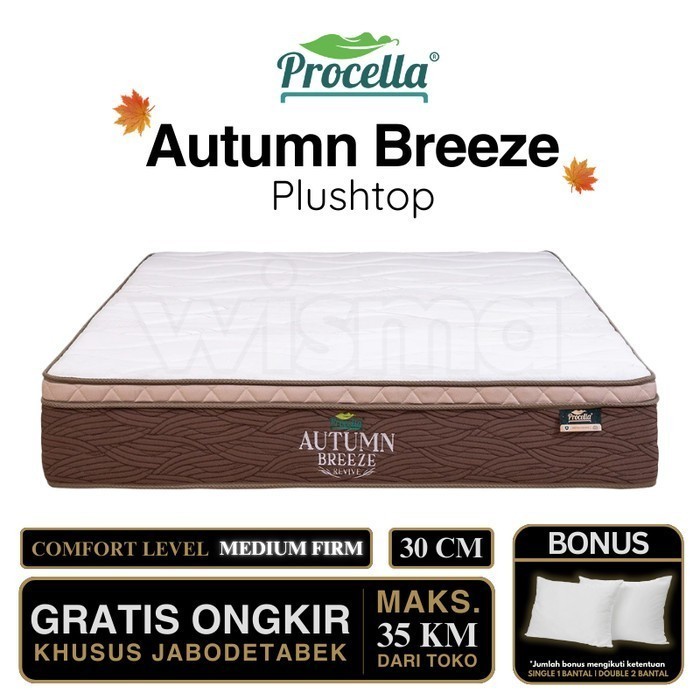 PROMO Kasur Springbed Procella Autumn Breeze Eurotop Plushtop 180x200