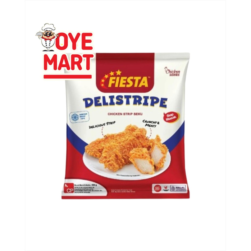 

FIESTA CHICKEN DELISTRIPE 400G / DAGING AYAM STRIP