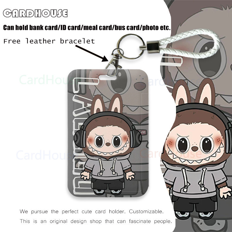 

( CardHouse ) ID CARD HOLDER Labubu Lucu LT91Tempat Kartu Photocard Photo Card