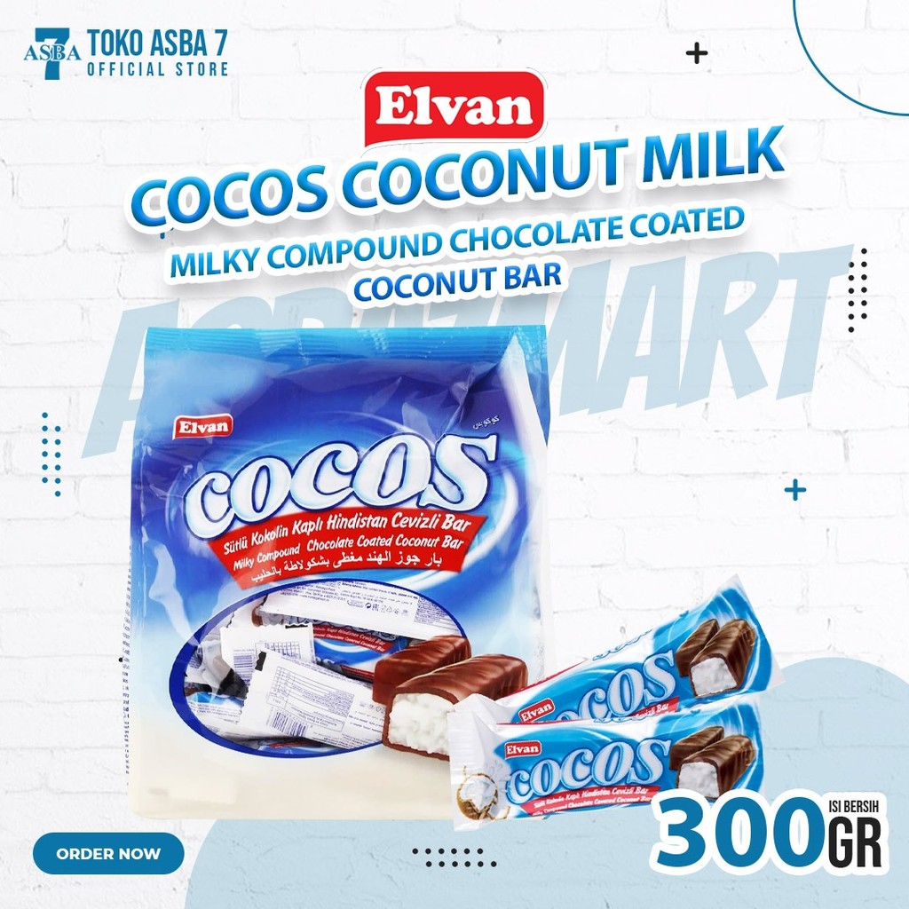 

ELVAN COCOS COCONUT MILK 300 GR