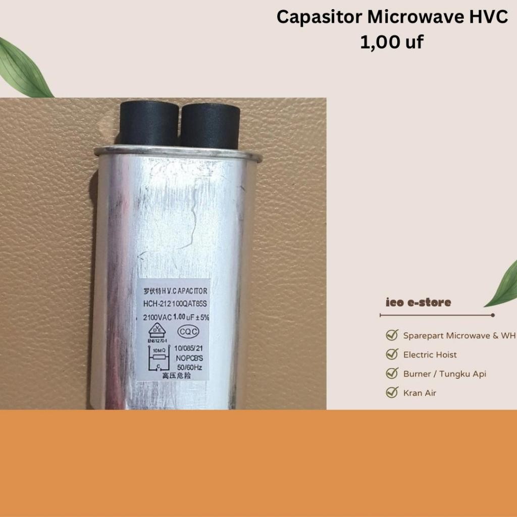 Kapasitor Microwave 0,80 1,00 1,05 ųF 2100VAC Original Asli