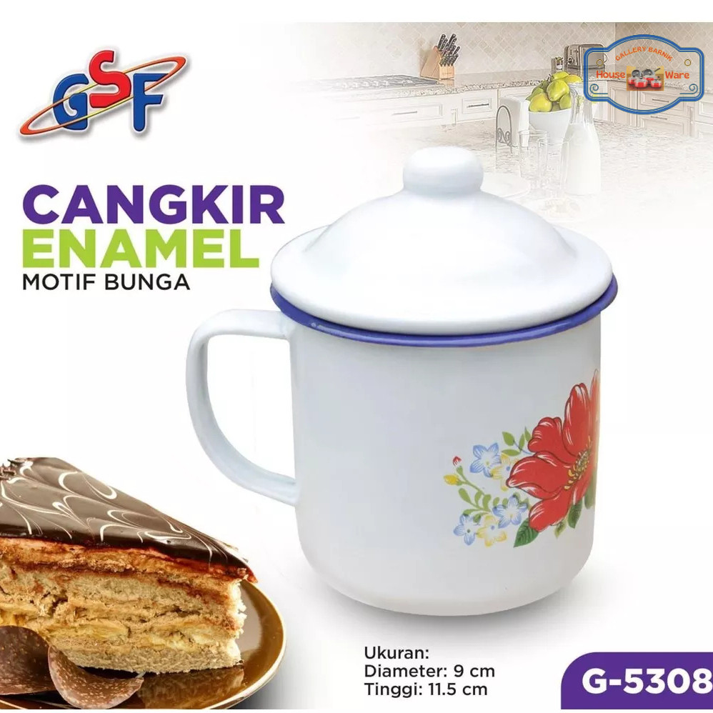 GSF 5308 CANGKIR ENAMEL CANGKIR ENAMEL CANGKIR GSF 5308