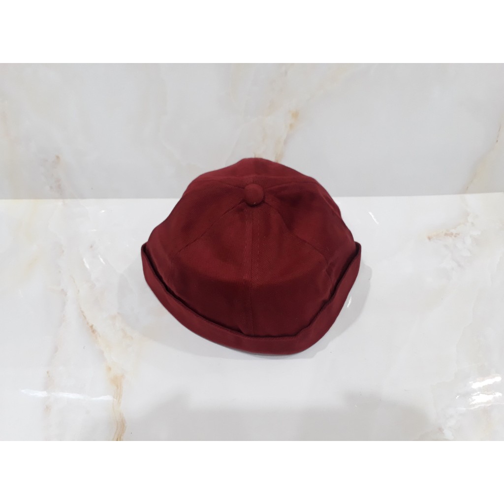 TOPI MIKI HAT CORDUROY / PECI MIKI HAT / DOCKER CAP / PECI UAS MERAH MARUN COKLAT HITAM PUTIH CREAM 