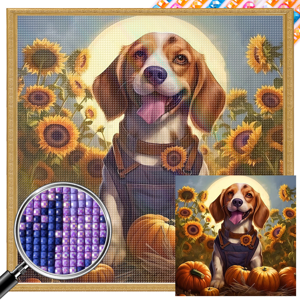

5D DIY Full Square Drill Partial AB Drill Diamond Painting Flower Animal Decor