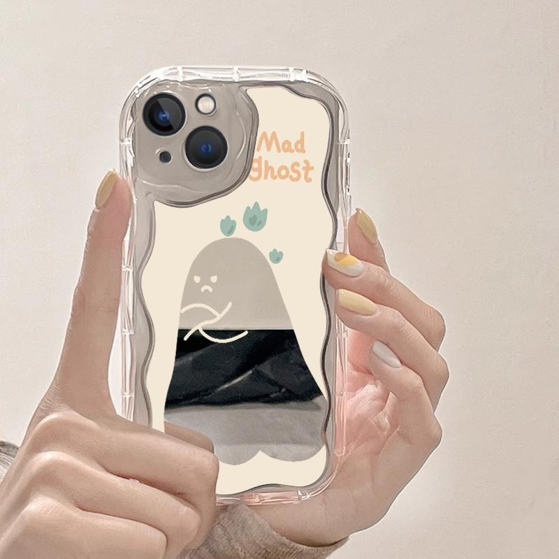 Soft Case For Samsung S21 FE 5G S20 FE 4G 5G S21 5G S21 Ultra 5G S21 Plus 5G Transparan Kartun Hantu