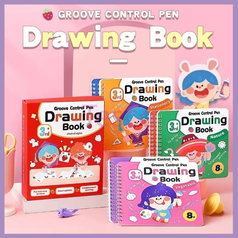 

Tesco Buku Lukis Alur Anak/Buku Mewarnai Anak 8 Buku Mewarnai Gambar Berbagai Tema