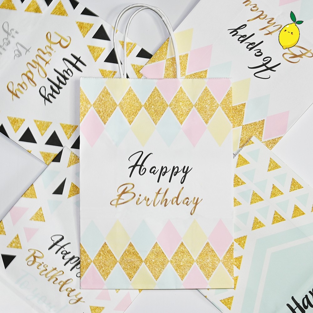 

Paper Bag / Tas Kertas Motif Happy Birthday Small ND260 HBD