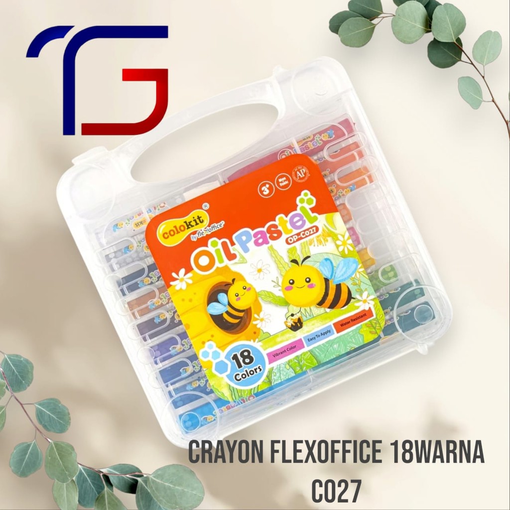 

Crayon Murah Colokit Flexoffice 18 Warna - CO27