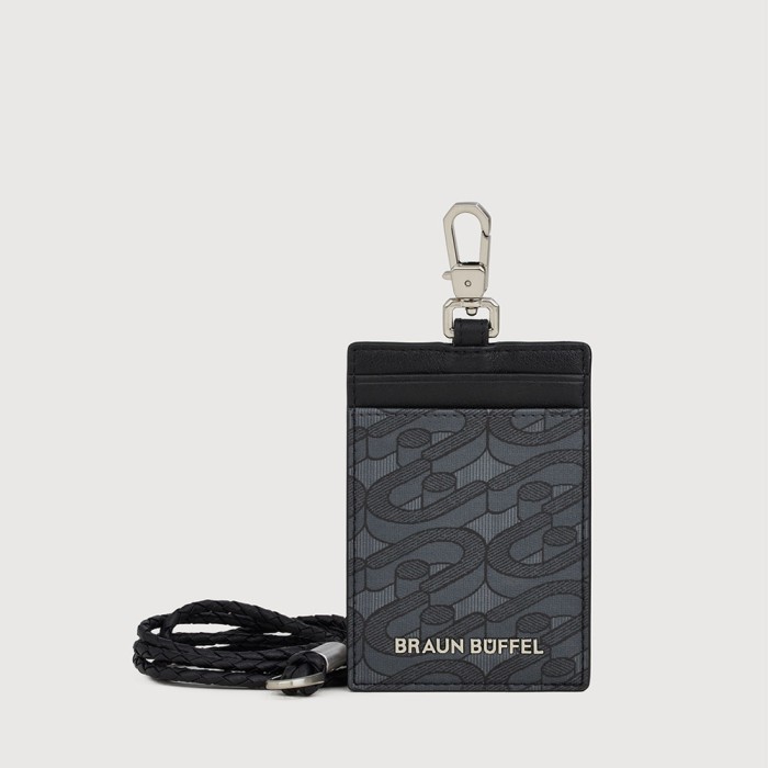 

BRAUN BUFFEL FELIX WEAVED LANYARD WITH PASSHOLDER MAN