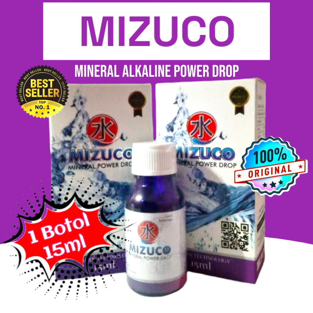 MIZUCO MINERAL POWER DROP ORIGINAL 1 BOTOL 15 ML