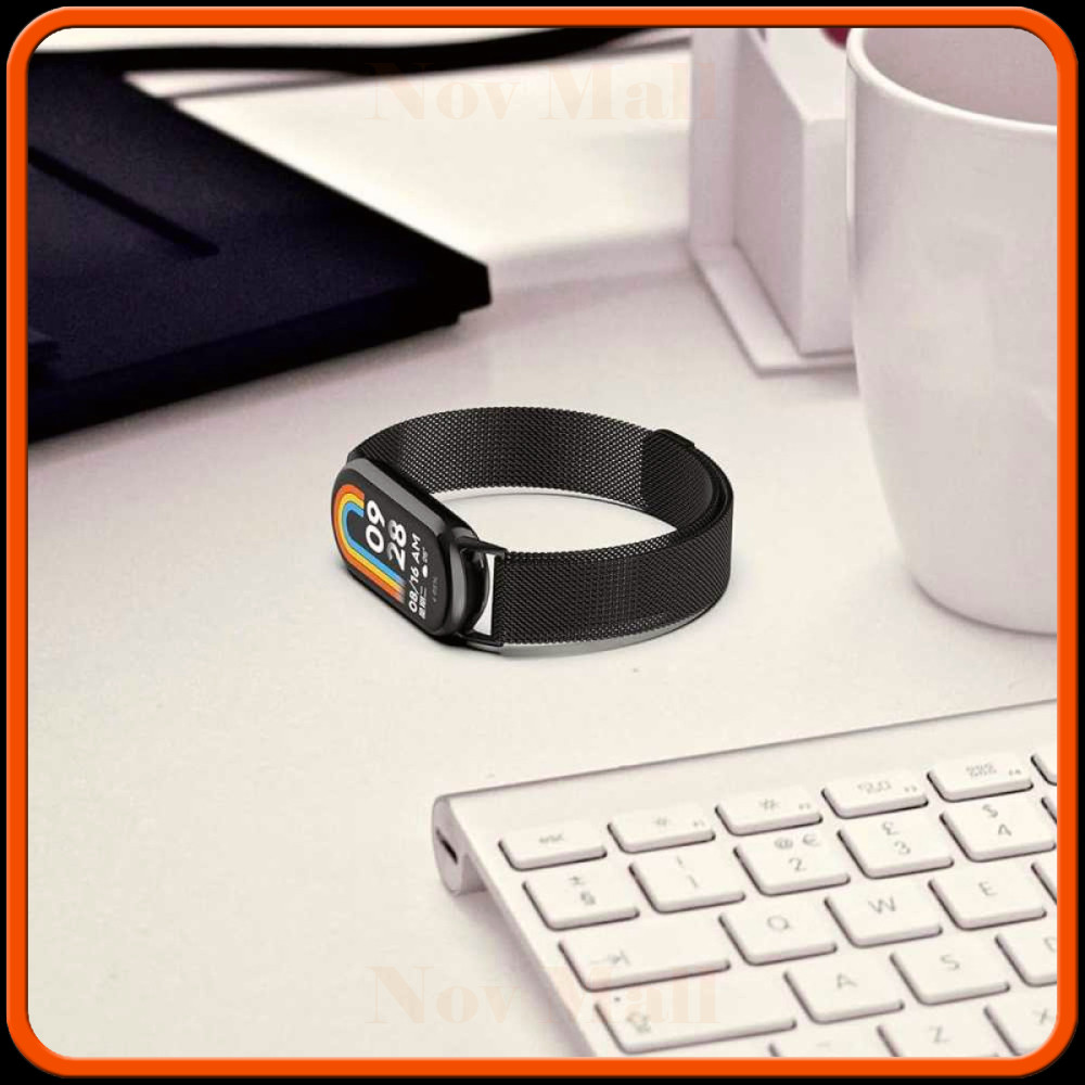 Buckle Strap Smartwatch Magnetic Stainless for Xiaomi Band 8 - GT4