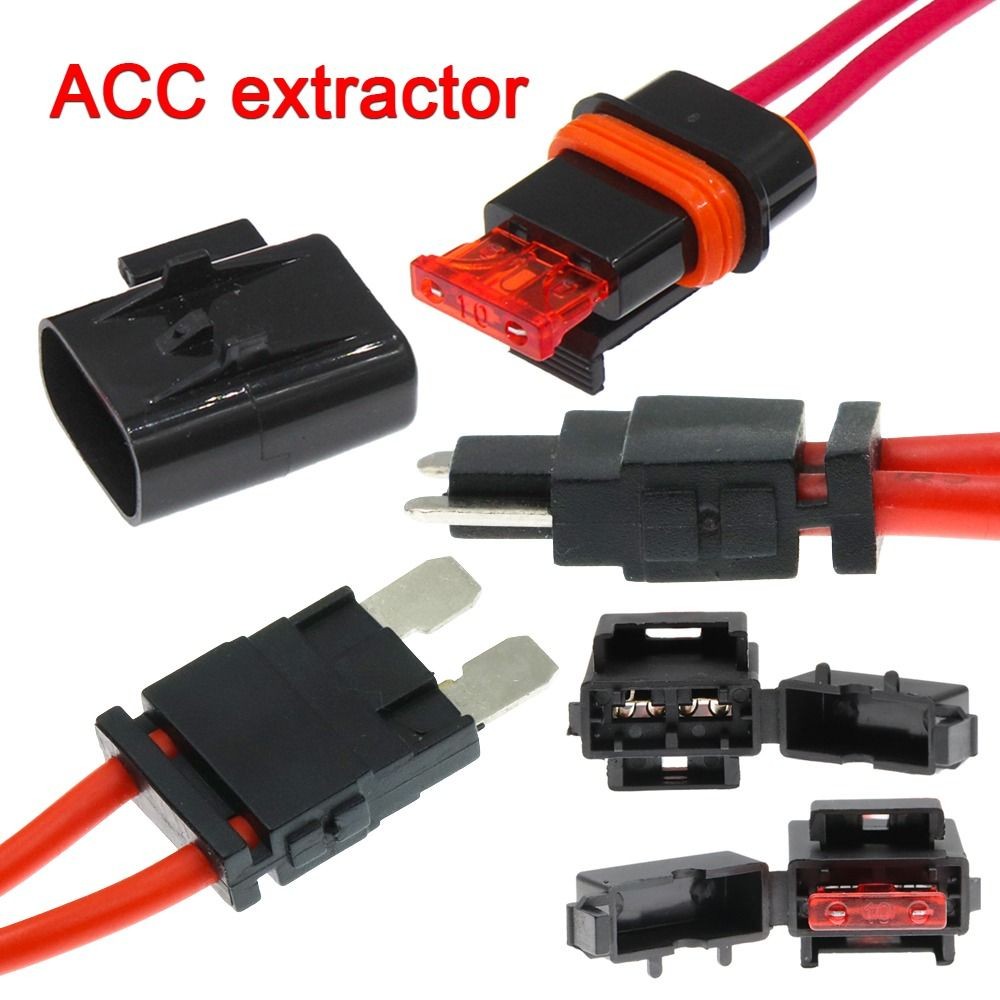 Power Socket Car Modification 16AWG Fuse Extension Cord Large Size Standard Mini Micro2 ACC Fuse Box