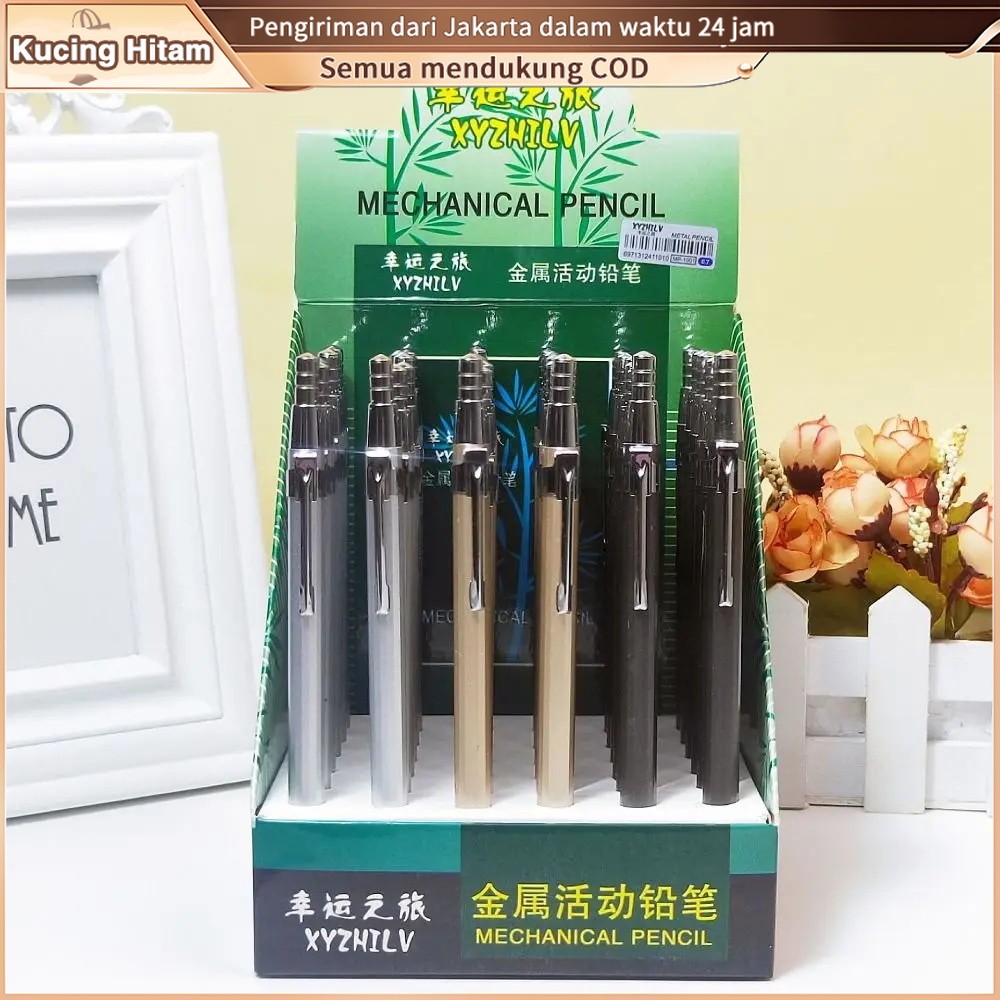 

1Pcs Pensil Mekanik Metal / Metal Mechanical Pencil