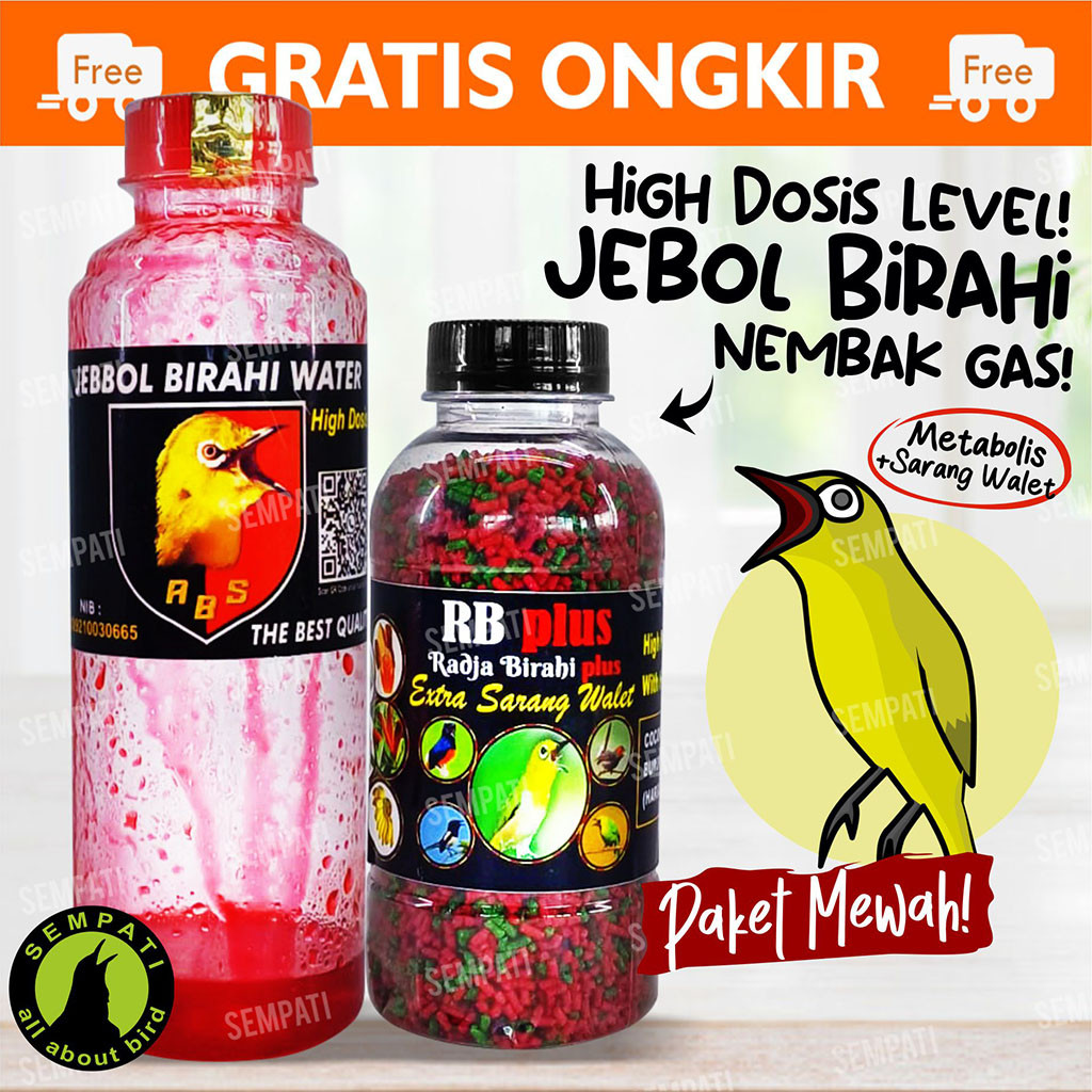 Sco SEMPATI Nektar Voer Pleci Gacor Paket Jebbol Birahi Water Nectar Voer Radja Birahi Rb Plus Pakan
