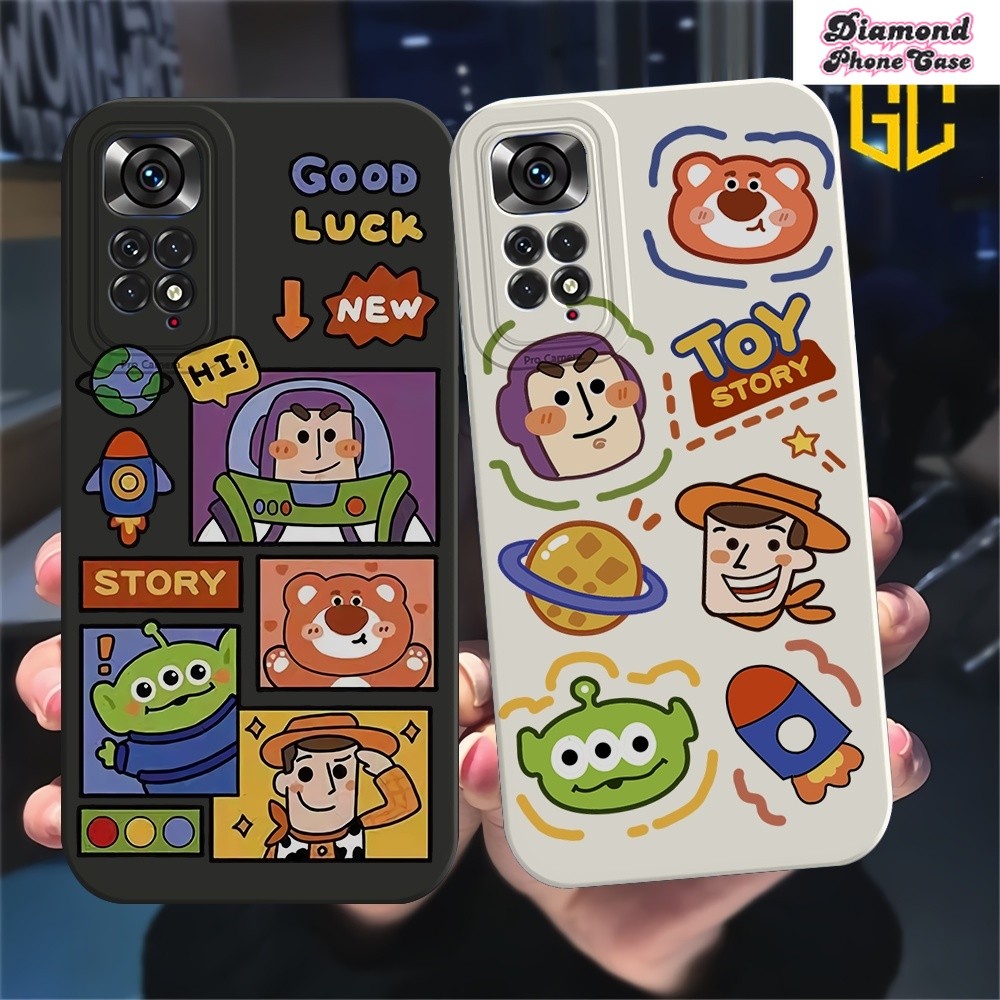 Case Oppo A15 A15S A16 A16E A16K A17 A53 A54 A55 A57 A77S 2022 - Softcase Pro Camera Motif Toy Story