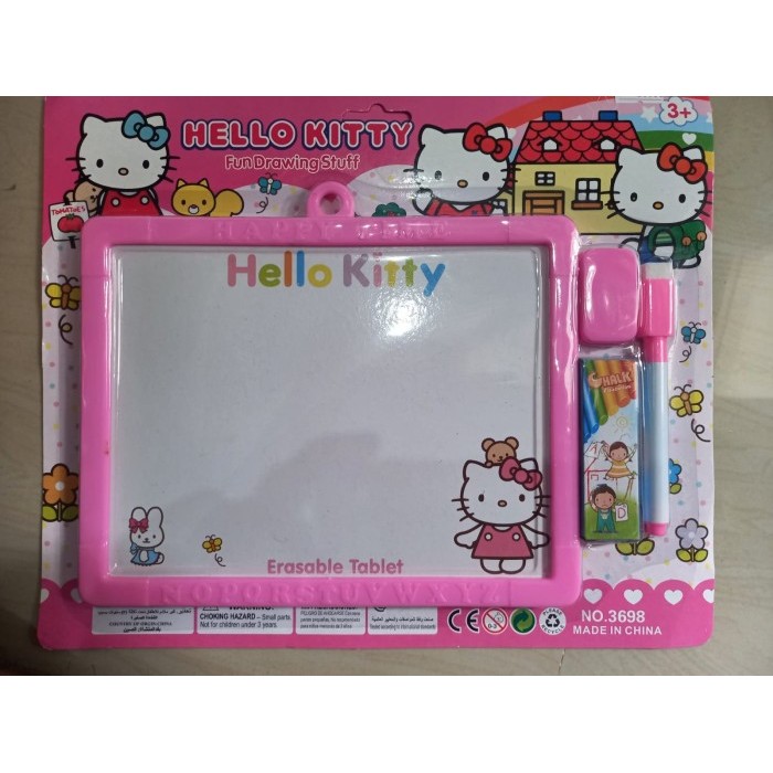 Mainan Anak Papan Tulis Magnet Papan Tulis Kotak