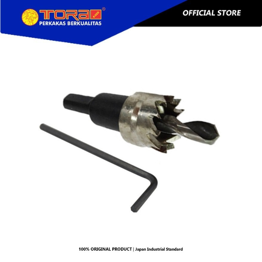 TORA Mata Bor Pelubang Besi 18 mm - Hole Saw For Metal HSS