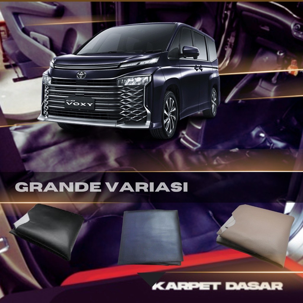Karpet Dasar Super Peredam Lantai Toyota VOXY fullset