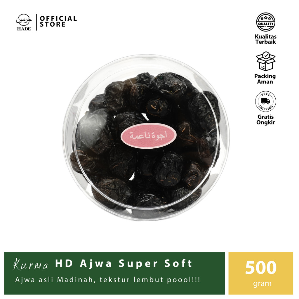 

Haromain Dates - Kurma Ajwa Almadinah Super Soft