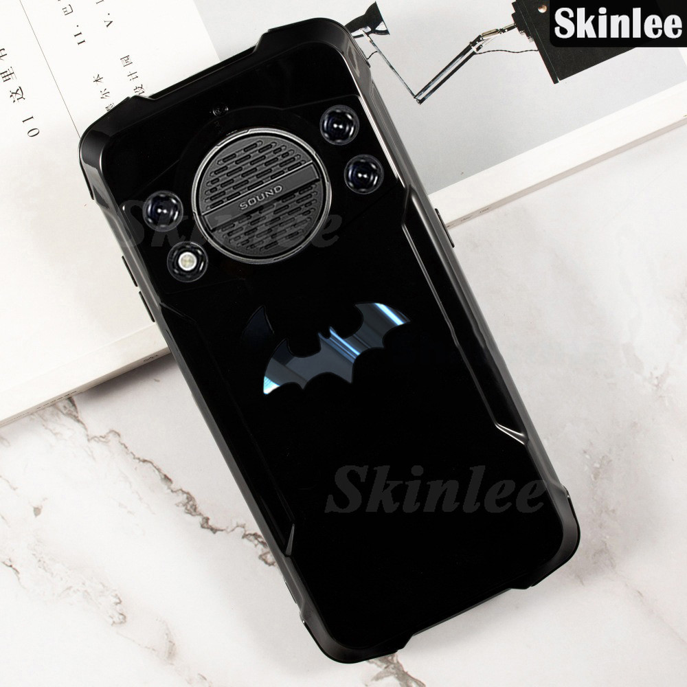Untuk Cubot Kingkong Power 3 ES case Luxury Frosted Matte Back Slim Metal Bat Man Non-slip Full Prot