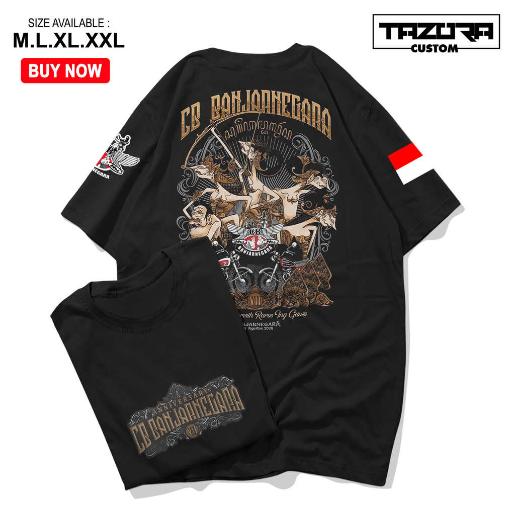 kaos CB BANJARNEGARA - Baju Herex CB Indonesia - Tshirt Acara CB Terbaru 2024 Distro Keren
