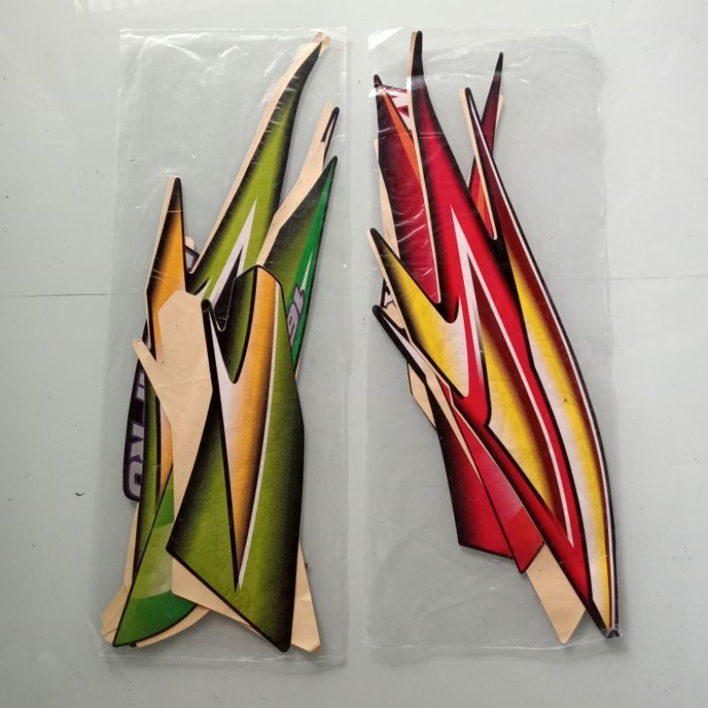 striping sticker Honda Megapro lama 2005