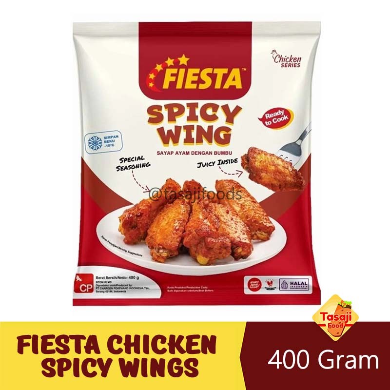 

Fiesta Chicken Spicy Wings 400 Gram