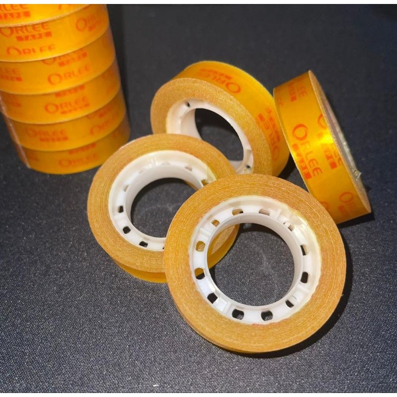 

Solasi / Selotip Bening Kecil 20 yard (lebih panjang)