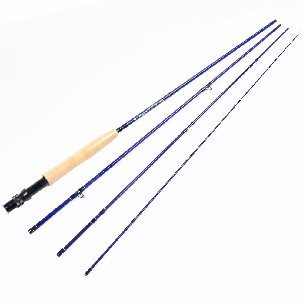 Angler Dream Fly Fishing Rod and Reel Combo Set 3/4 5/6 7/8 WT Rod Combo with Fly Line Fly Lures Ful