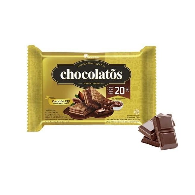 

New Item CHOCOLATOS WAFER ORIGINAL 48G