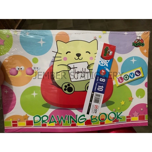 

(10 buku) Buku Gambar A4 Dodo