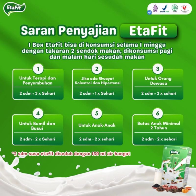 

Etafit - Susu Kambing Etawa - Solusi Infeksi Saluran Pernafasan Pneumonia Radang Selaput Dada Empiema