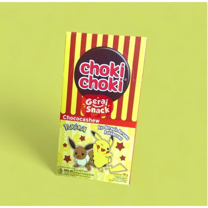 

NEW ITEM SNACK CHOKI CHOKI BOX 200g ISI 20