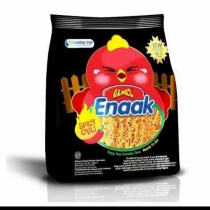 

NEW ITEM SNACK MIE GEMEZ ENAK SPIICY CHILI BAG 3X26g