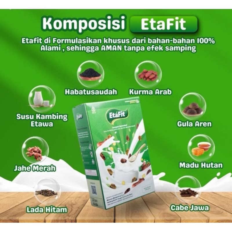 

Promo susu etafit asli original ampuh mengatasi sesak nafas ISPA Asma dan paru paru sudah BPOM