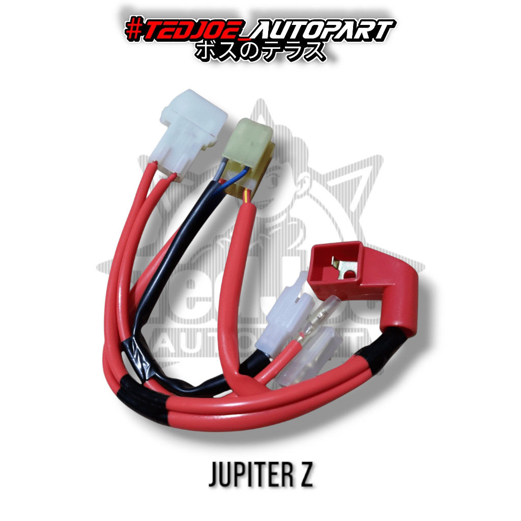 Kabel Aki Positif Jupiter Z Burhan | Set Kabel Positif Komplit Yamaha Jupiter Z Lama | Kabel Accu Pl