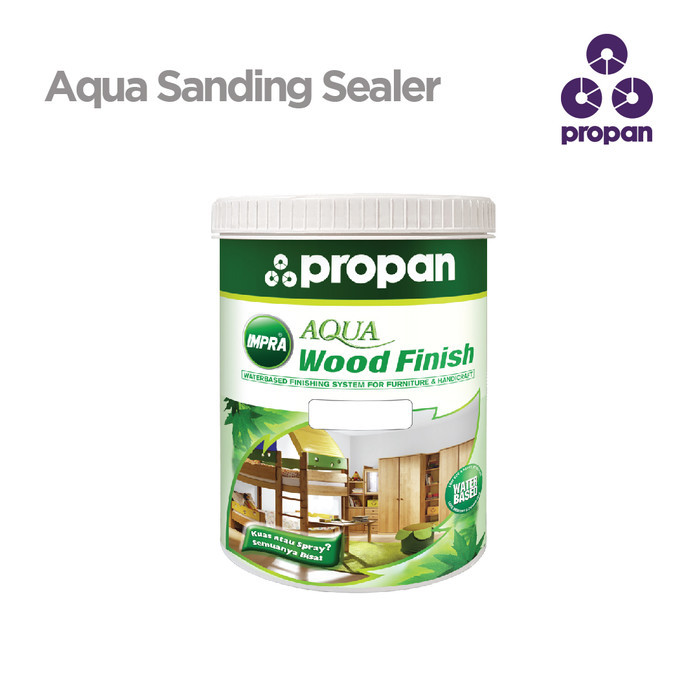 Terlaris - WATERBASED SANDING SEALER PROPAN IMPRA AQUA SANDING SEALER CLEAR 1L