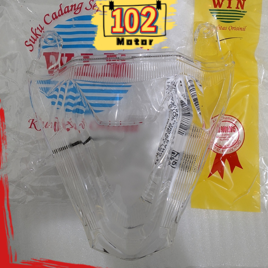 Mika Lampu Stop Beat Street LED CBS ISS 2020 2021 2022 Putih / Smoke WIN | kaca lamp rem belakang be