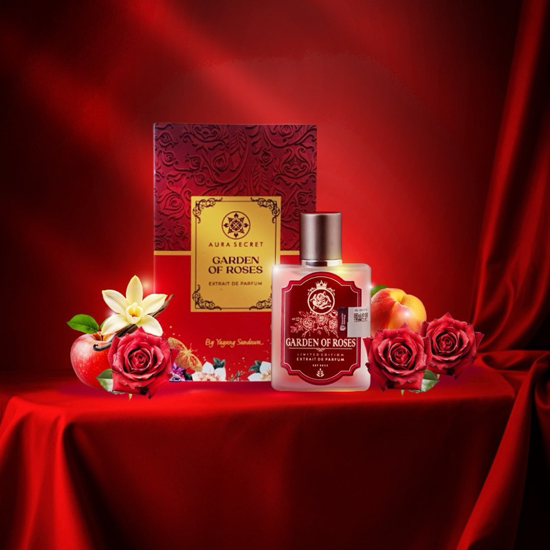 Parfum Aura Garden Of Roses Original Extrait De Parfum By Yayang Sundawa - Parfum Wanita cewek