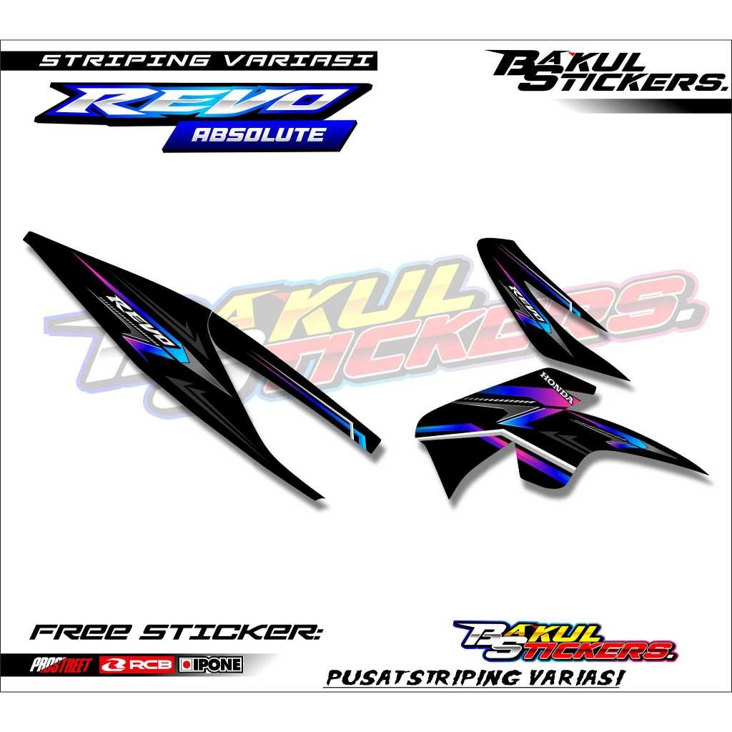 Striping Variasi Honda Revo Absolute / List Honda Revo Absolute